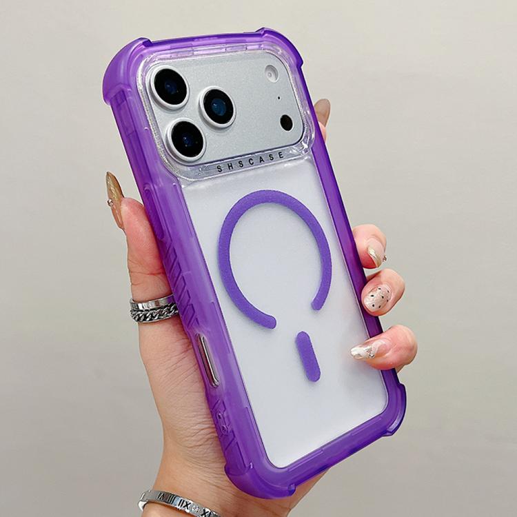 Transparent Matte TPU Hybrid PC 3-in-1 MagSafe Phone Case, For iPhone 17 Pro Max, For iPhone 17 Pro, For iPhone 17, For iPhone Air, For iPhone 16 Pro Max, For iPhone 16 Pro, For iPhone 16 Plus, For iPhone 16