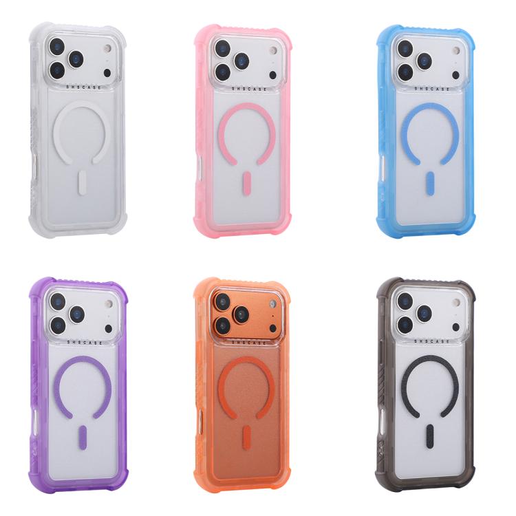 Transparent Matte TPU Hybrid PC 3-in-1 MagSafe Phone Case, For iPhone 17 Pro Max, For iPhone 17 Pro, For iPhone 17, For iPhone Air, For iPhone 16 Pro Max, For iPhone 16 Pro, For iPhone 16 Plus, For iPhone 16
