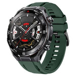 xDfind Black Buckle Sport Silicone Watch Band, For Huawei Watch Ultimate 2