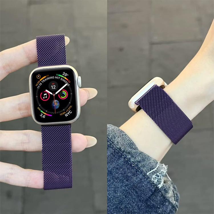 xDfind Milanese Loop Magnetic Stainless Steel Watch Band, For Apple Watch 42 / 44 / 45 / 46 / 49mm, For Apple Watch 38 / 40 / 41 / S11 42mm