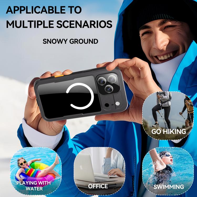 RedPepper IP68 Waterproof Triple-proof MagSafe Phone Case, For iPhone 17 Pro Max, For iPhone 17 Pro, For iPhone Air