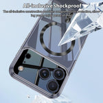 GKK Phantom CD Pattern Magnetic MagSafe Transparent Phone Case, For iPhone 17 Pro Max, For iPhone 17 Pro