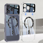 GKK Phantom CD Pattern Magnetic MagSafe Transparent Phone Case, For iPhone 17 Pro Max, For iPhone 17 Pro