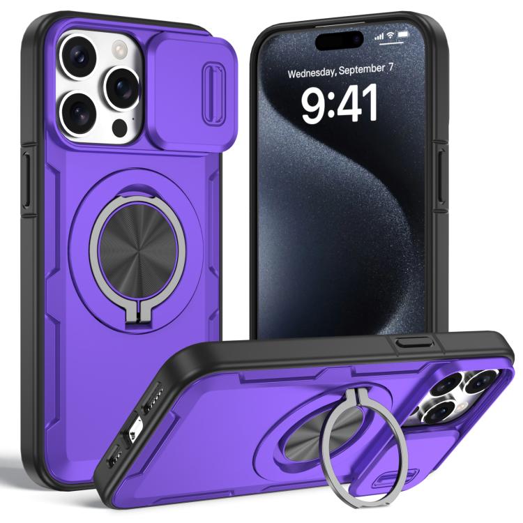 Camshield Rotation Holder MagSafe Phone Case, For iPhone 17 Pro Max, For iPhone 17 Pro, For iPhone 16 Pro Max, For iPhone 16 Pro, For iPhone 16 Plus, For iPhone 16, For iPhone 15 Pro Max, For iPhone 15 Pro