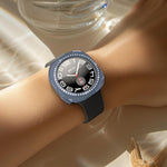 xDfind Single Row Diamond Hollow PC Watch Cover, For Galaxy Watch Ultra2 2026 / 2025 / 1 2024