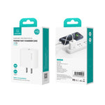 USAMS CC228 T65 PD20W USB-C / Type-C Single Port Fast Charger, US Plug, CC228