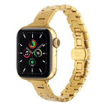 H-style Width 14mm Stainless Steel Metal Watch Band, For Apple Watch 46mm / 49mm / 45mm / 44mm, For Apple Watch 42mm / 41mm / 40mm / 38mm