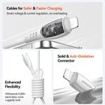 JOYROOM S-A59 Vibrant Series 30W Type-C to 8 Pin Fast Charging Data Cable, 1.2m