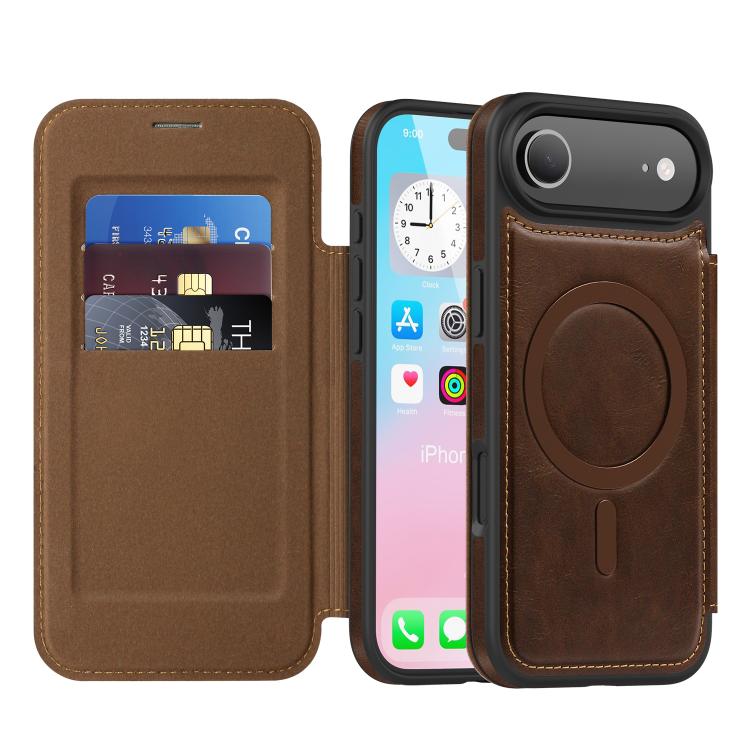 Linton MagSafe Leather Phone Case, For iPhone 17 Pro Max, For iPhone 17 Pro, For iPhone 17, For iPhone Air