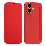 Imitate Liquid Skin Feel Leather Phone Case with Card Slots, For iPhone 17 Pro Max, For iPhone 17 Pro, For iPhone 17, For iPhone Air