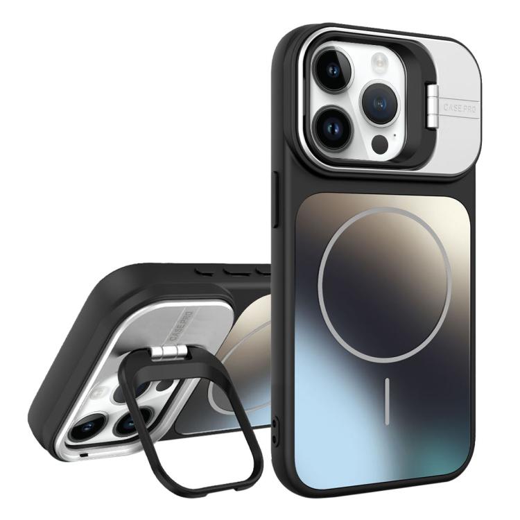 AG Frosted Lens Holder MagSafe Phone Case, For iPhone 12, For iPhone 12 Pro Max, For iPhone 12 Pro, For iPhone 11