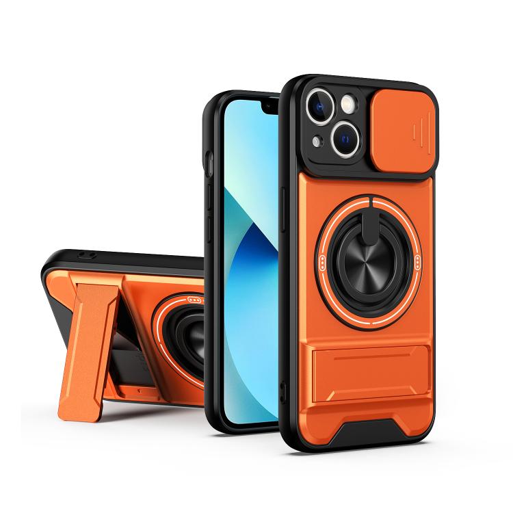 Lens Sliding Window Multifunctional Magnetic Shockproof Phone Case, For iPhone 13, For iPhone 12, For iPhone 12 Pro Max, For iPhone 12 Pro, For iPhone 11 Pro Max, For iPhone 11, For iPhone XS Max