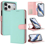 Detachable Litchi Texture Magnetic Side-Patch Vegan Leather Phone Case, For iPhone 17 Pro Max, For iPhone 17 Pro, For iPhone 17, For iPhone Air, For iPhone 16 Pro Max, For iPhone 16 Pro, For iPhone 16 Plus, For iPhone 16