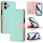 Detachable Litchi Texture Magnetic Side-Patch Vegan Leather Phone Case, For iPhone 17 Pro Max, For iPhone 17 Pro, For iPhone 17, For iPhone Air, For iPhone 16 Pro Max, For iPhone 16 Pro, For iPhone 16 Plus, For iPhone 16