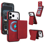 YM030 Retro Faux Leather Magnetic Detachable Wallet Phone Case, For iPhone 17 Pro Max, For iPhone 17 Pro