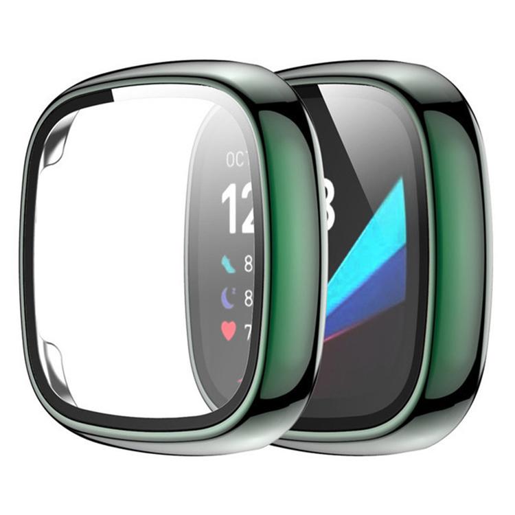 xDfind Tempered Film Integrated PC Watch Protective Cover, For Fitbit Versa 4, For Fitbit Versa 3