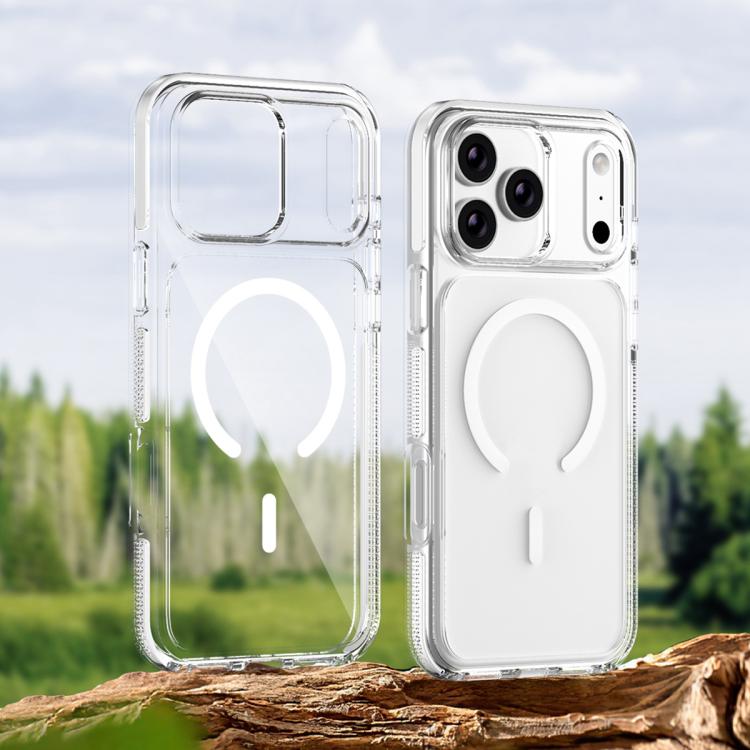 Ice Armor Magnetic PC Hybrid TPU Phone Case, For iPhone 17 Pro Max, For iPhone 17 Pro, For iPhone Air