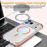 Ice Armor Magnetic PC Hybrid TPU Phone Case, For iPhone 17 Pro Max, For iPhone 17 Pro, For iPhone Air