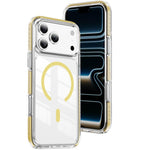 Crystal Shield Clear Magnetic Acrylic Hybrid TPU Phone Case, For iPhone 17 Pro Max, For iPhone 17 Pro, For iPhone 17, For iPhone Air, For iPhone 16 Pro Max, For iPhone 16 Pro