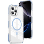 Crystal Shield Clear Magnetic Acrylic Hybrid TPU Phone Case, For iPhone 17 Pro Max, For iPhone 17 Pro, For iPhone 17, For iPhone Air, For iPhone 16 Pro Max, For iPhone 16 Pro