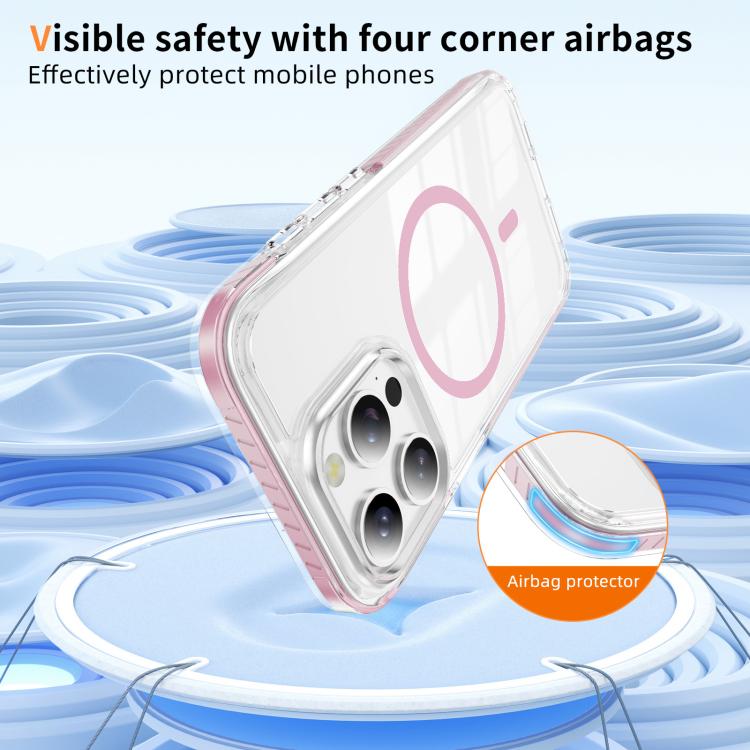 Crystal Shield Clear Magnetic Acrylic Hybrid TPU Phone Case, For iPhone 15 Pro, For iPhone 15 Plus, For iPhone 15, For iPhone 14 Plus, For iPhone 14 / 13, For iPhone 14 Pro