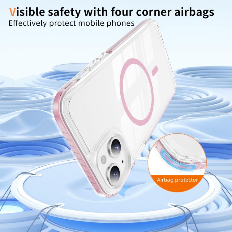 Crystal Shield Clear Magnetic Acrylic Hybrid TPU Phone Case, For iPhone 15 Plus, For iPhone 15, For iPhone 14 Plus, For iPhone 14 / 13, For iPhone 14 Pro, For iPhone 14 Pro Max