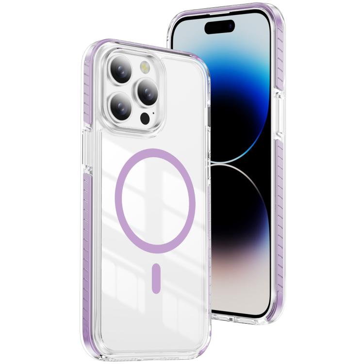 Crystal Shield Clear Magnetic Acrylic Hybrid TPU Phone Case, For iPhone 14 Plus, For iPhone 14 / 13, For iPhone 14 Pro, For iPhone 14 Pro Max, For iPhone 13 Pro Max, For iPhone 13 Pro