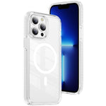 Crystal Shield Clear Magnetic Acrylic Hybrid TPU Phone Case, For iPhone 14 Plus, For iPhone 14 / 13, For iPhone 14 Pro, For iPhone 14 Pro Max, For iPhone 13 Pro Max, For iPhone 13 Pro