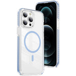 Crystal Shield Clear Magnetic Acrylic Hybrid TPU Phone Case, For iPhone 13 Pro Max, For iPhone 13 Pro, For iPhone 12 / 12 Pro, For iPhone 12 Pro Max