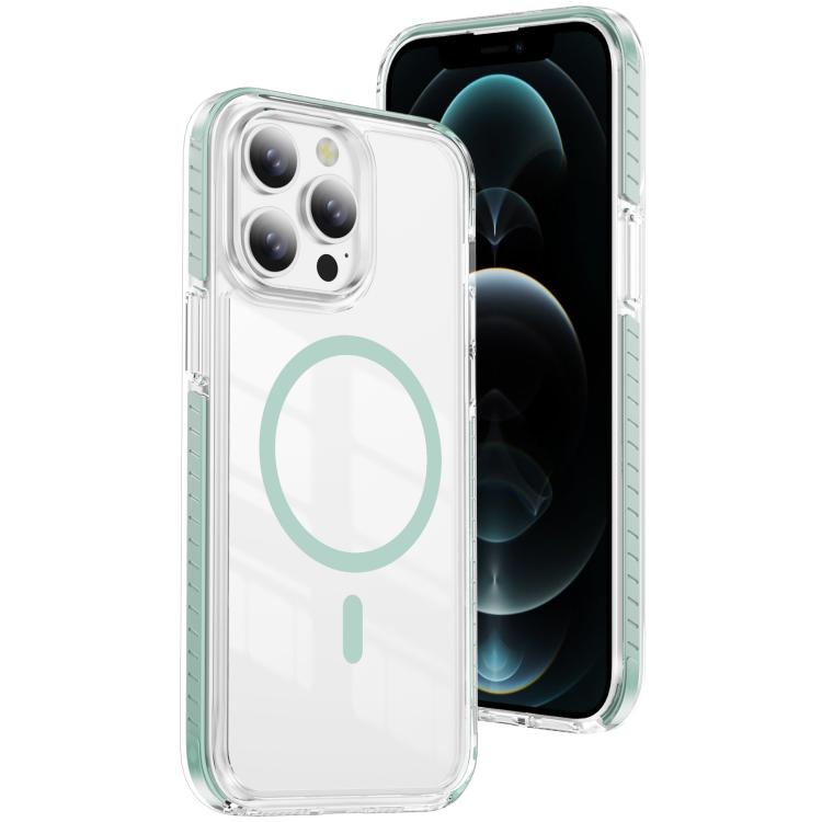 Crystal Shield Clear Magnetic Acrylic Hybrid TPU Phone Case, For iPhone 13 Pro Max, For iPhone 13 Pro, For iPhone 12 / 12 Pro, For iPhone 12 Pro Max