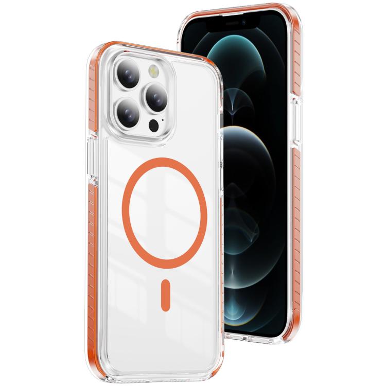 Crystal Shield Clear Magnetic Acrylic Hybrid TPU Phone Case, For iPhone 13 Pro Max, For iPhone 13 Pro, For iPhone 12 / 12 Pro, For iPhone 12 Pro Max