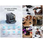 JOYROOM JR-TRD01 PODIX 140W 5-Port Desktop GaN Charger, US Plug, EU Plug, UK Plug