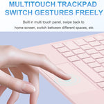 Touch Pad Bluetooth Keyboard Leather Tablet Cover, For iPad 2025 / 2022, For iPad Air 13 2025 / 2024 / Pro 12.9 2022