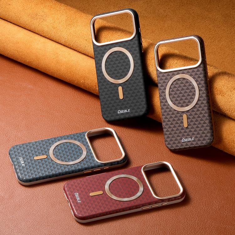 ESEBLE L3 Triangular Shield Metal Lens Magnetic Phone Case, For iPhone 17 Pro Max, For iPhone 17 Pro