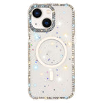 Rhinestone Dual-side IMD PC Hybrid TPU Magnetic Phone Case, For iPhone 15 Pro Max, For iPhone 15 Pro, For iPhone 15, For iPhone 14, For iPhone 14 Pro, For iPhone 14 Pro Max, For iPhone 13 Pro Max, For iPhone 13 Pro
