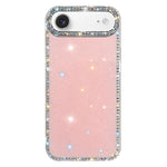 Rhinestone Dual-side IMD PC Hybrid TPU Phone Case, For iPhone 17 Pro Max, For iPhone 17 Pro, For iPhone 17, For iPhone Air, For iPhone 16 Pro Max, For iPhone 16 Pro, For iPhone 16 Plus, For iPhone 16
