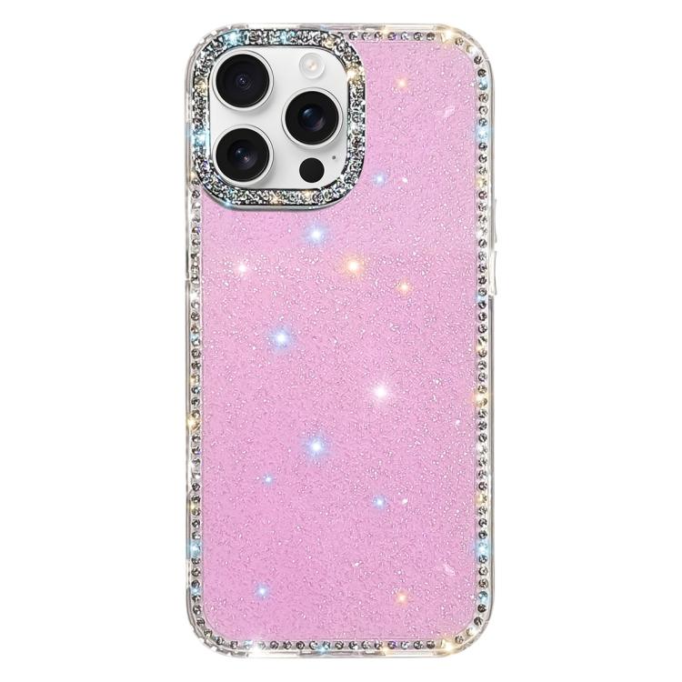 Rhinestone Dual-side IMD PC Hybrid TPU Phone Case, For iPhone 17 Pro Max, For iPhone 17 Pro, For iPhone 17, For iPhone Air, For iPhone 16 Pro Max, For iPhone 16 Pro, For iPhone 16 Plus, For iPhone 16