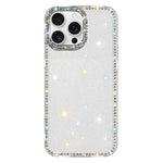 Rhinestone Dual-side IMD PC Hybrid TPU Phone Case, For iPhone 17 Pro Max, For iPhone 17 Pro, For iPhone 17, For iPhone Air, For iPhone 16 Pro Max, For iPhone 16 Pro, For iPhone 16 Plus, For iPhone 16