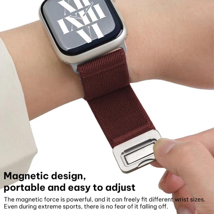 xDfind Elastic Nylon Magnetic Buckle Watch Band, For Apple Watch 38 / 40 / 41 / S11 42mm