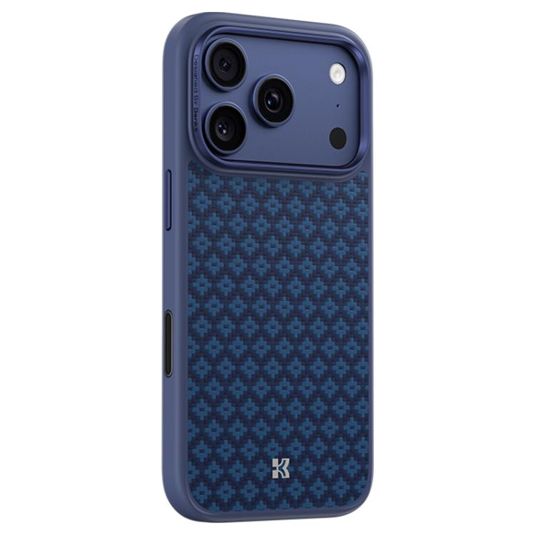 Benks Y3 Kevlar Diamond Pattern Shockproof Magnetic Phone Case, For iPhone 18 Pro / 17 Pro, For iPhone 18 Pro Max / 17 Pro Max