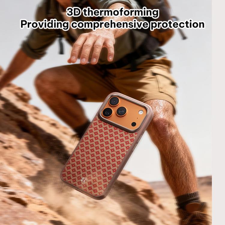 Benks Y3 Kevlar Diamond Pattern Shockproof Magnetic Phone Case, For iPhone 18 Pro / 17 Pro, For iPhone 18 Pro Max / 17 Pro Max