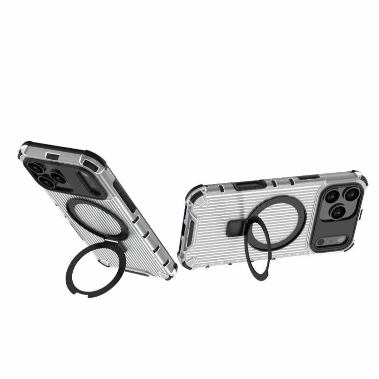 Grating Holder Shockproof Phone Case, For iPhone 17 Pro Max, For iPhone 17 Pro, For iPhone 17, For iPhone Air