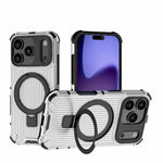 Grating Holder Shockproof Phone Case, For iPhone 18 Pro / 17 Pro, For iPhone 18 Pro Max / 17 Pro Max, For iPhone 17, For iPhone Air