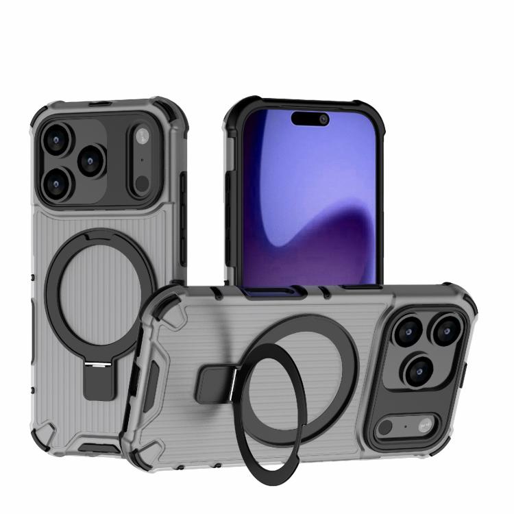 Grating Holder Shockproof Phone Case, For iPhone 17 Pro Max, For iPhone 17 Pro, For iPhone 17, For iPhone Air