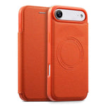 ESEBLE Ultra-thin Card Slot Magnetic Vegan Leather Phone Case, For iPhone 17 Pro Max, For iPhone 17 Pro, For iPhone 17, For iPhone Air