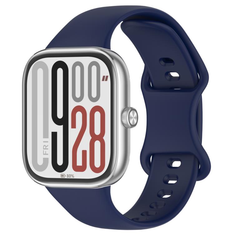 xDfind Solid Color Butterfly Buckle Silicone Watch Band, For Xiaomi Band 10 Pro / 9 Pro / Redmi Watch 6