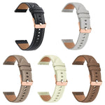 xDfind Rose Gold Buckle Black Shark Fine Grain Vegan Leather Watch Band, For Xiaomi Band 10 Pro / 9 Pro / Redmi Watch 6, For Redmi Watch 3 Active / Watch 3 Lite, For Redmi Watch 3