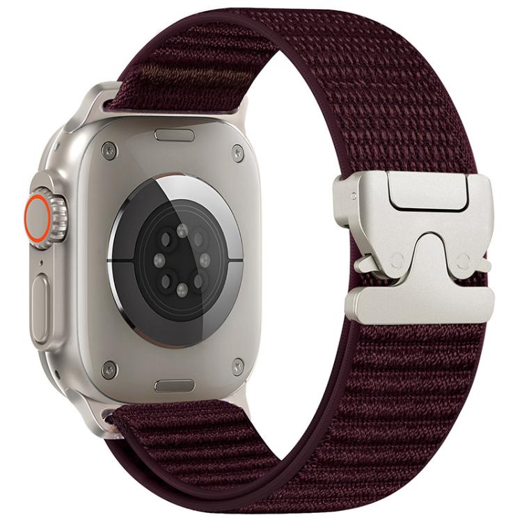 xDfind Parachute Buckle Mountain Pattern Nylon Watch Band, For Apple Watch 42 / 44 / 45 / 46 / 49mm, For Apple Watch 38 / 40 / 41 / S10 42mm