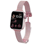 xDfind Wheat Ear Magnetic Buckle Stainless Steel Watch Band, For Apple Watch 42 / 44 / 45 / 46 / 49mm, For Apple Watch 38 / 40 / 41 / S10 42mm
