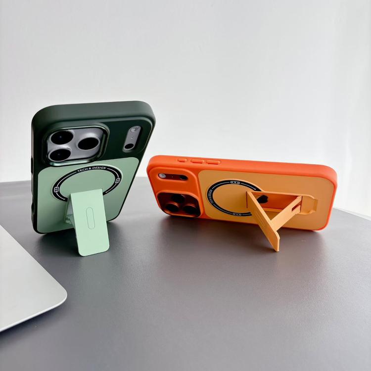Skin-Feel TPU Hybrid PC Magnetic Phone Case with Kickstand, For iPhone 17 Pro Max, For iPhone 17 Pro, For iPhone 17, For iPhone 16 Pro Max, For iPhone 16 Pro, For iPhone 16, For iPhone 15 Pro Max, For iPhone 15 Pro